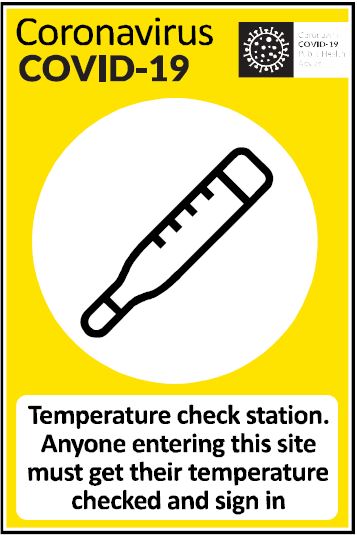 CCOV029 - Coronavirus - Covid-19 Temperature check station