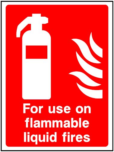 CSF017 - Fire Safety - For Use on Flammable Liquid Fires