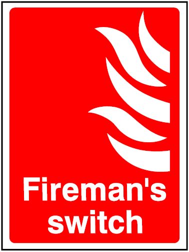 CSF027 - Fire Safety - Fireman's Switch