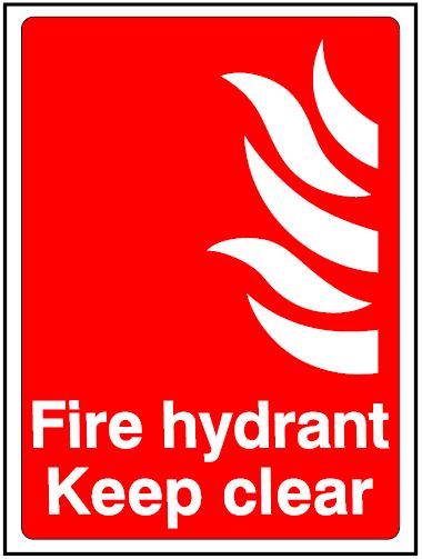 CSF028 - Fire Safety - Fire Hydrant Keep Clear