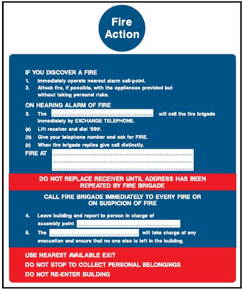 CFS036 - Fire Safety -