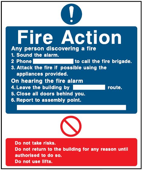 CFS054 - Fire Safety - Fire Action