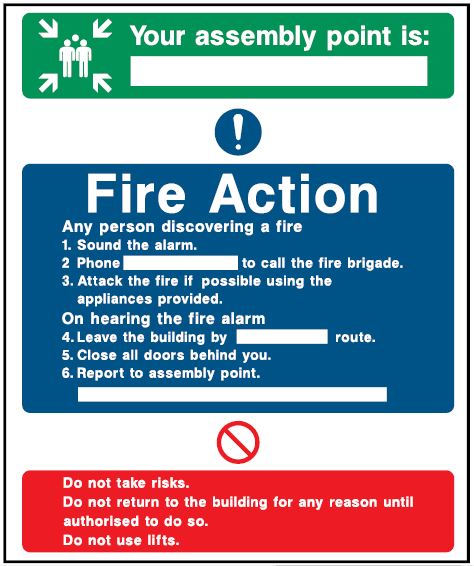 CFS055 - Fire Safety - Fire Action