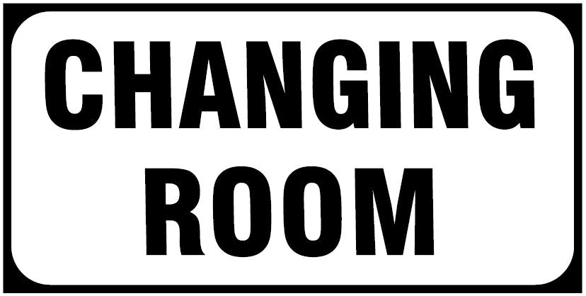 CSF019 - Site Facility Sign - Changing room