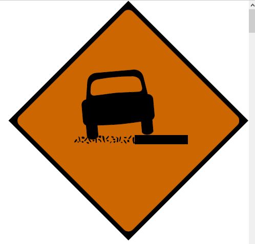 RW005 - Road Safety Sign - Road Works Signs - Soft Verge